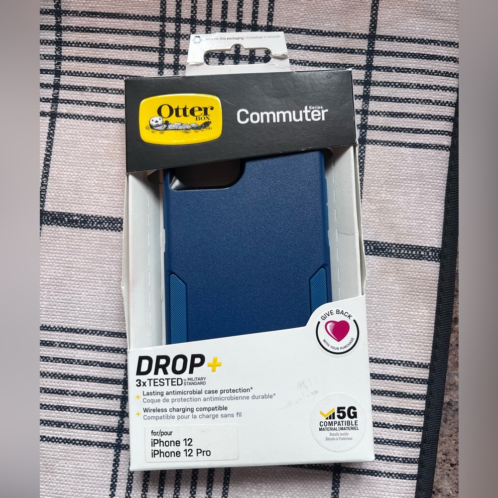 OtterBox Commuter Blue Case for iPhone 12/12 Pro